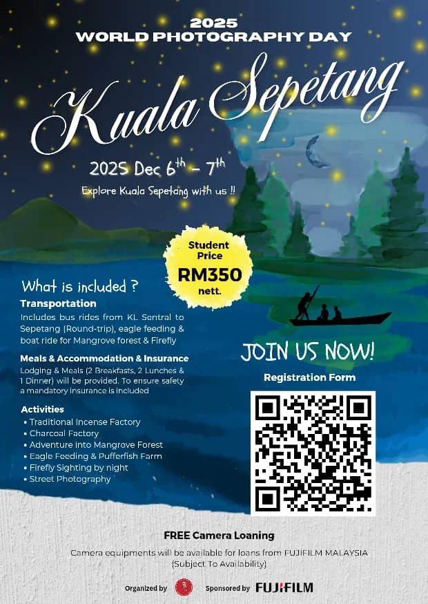 2025 World Photography Day @Kuala Sepetang poster